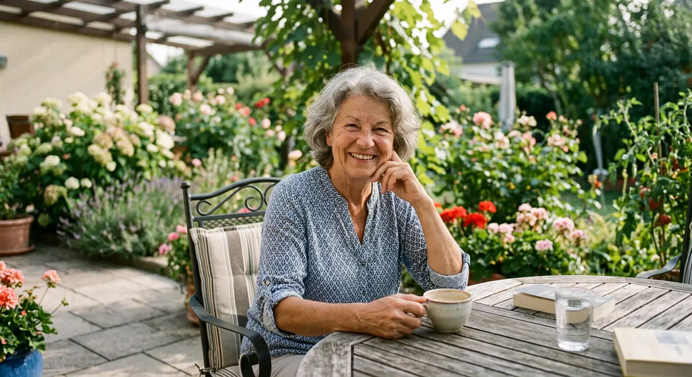 Erika (71) genießt den Sommer voller Energie dank erholsamer Nächte